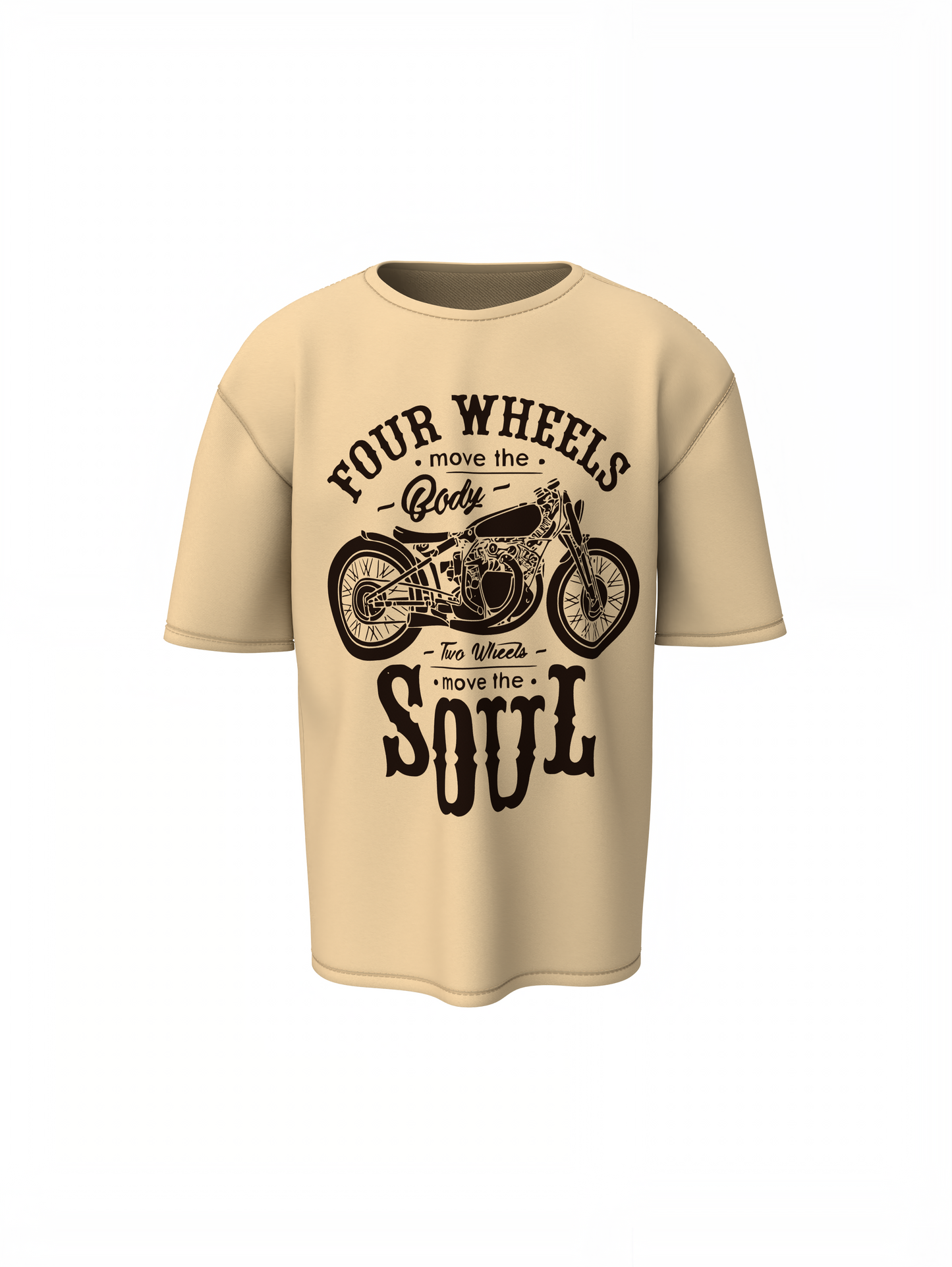 Soul Biker Oversized T-Shirts for Bold Rider Streetwear Tee