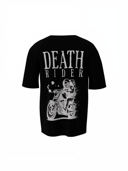 Death Rider Oversized T-Shirts – Dark Biker Streetwear Style