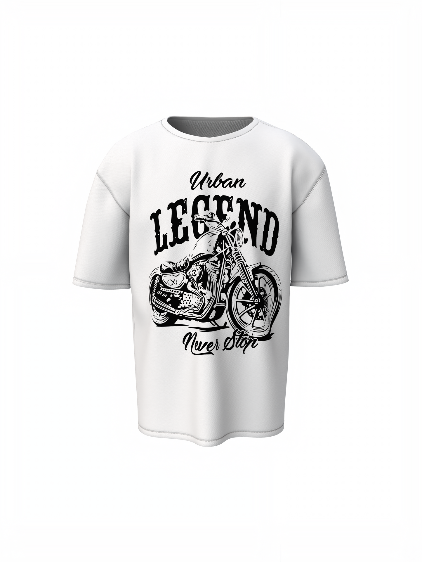 Urban Legend Oversized T-Shirts for Bold Streetwear Style Tee