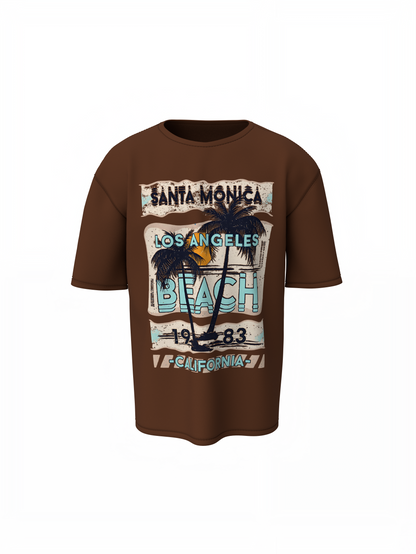 Santa Monica Oversized T-Shirts for Coastal Streetwear Look