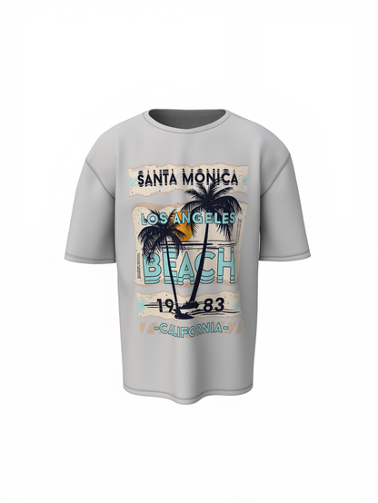 Santa Monica Oversized T-Shirts for Coastal Streetwear Look