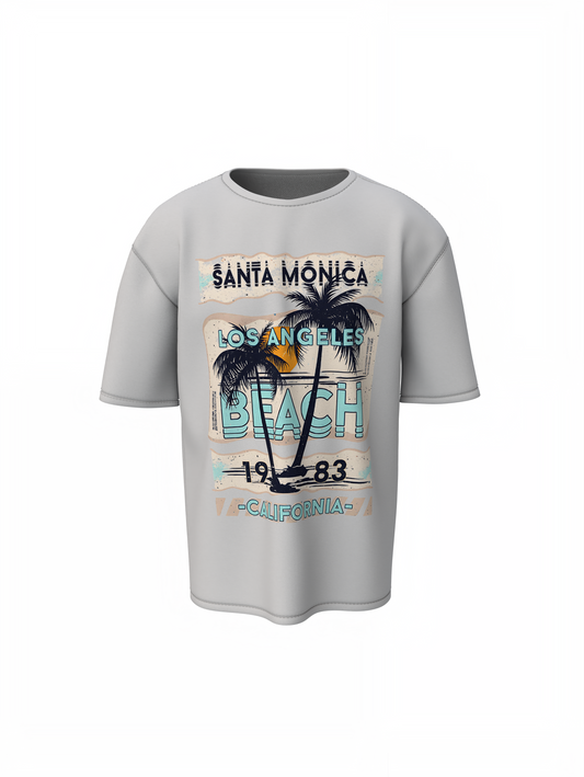 Santa Monica Oversized T-Shirts for Coastal Streetwear Look