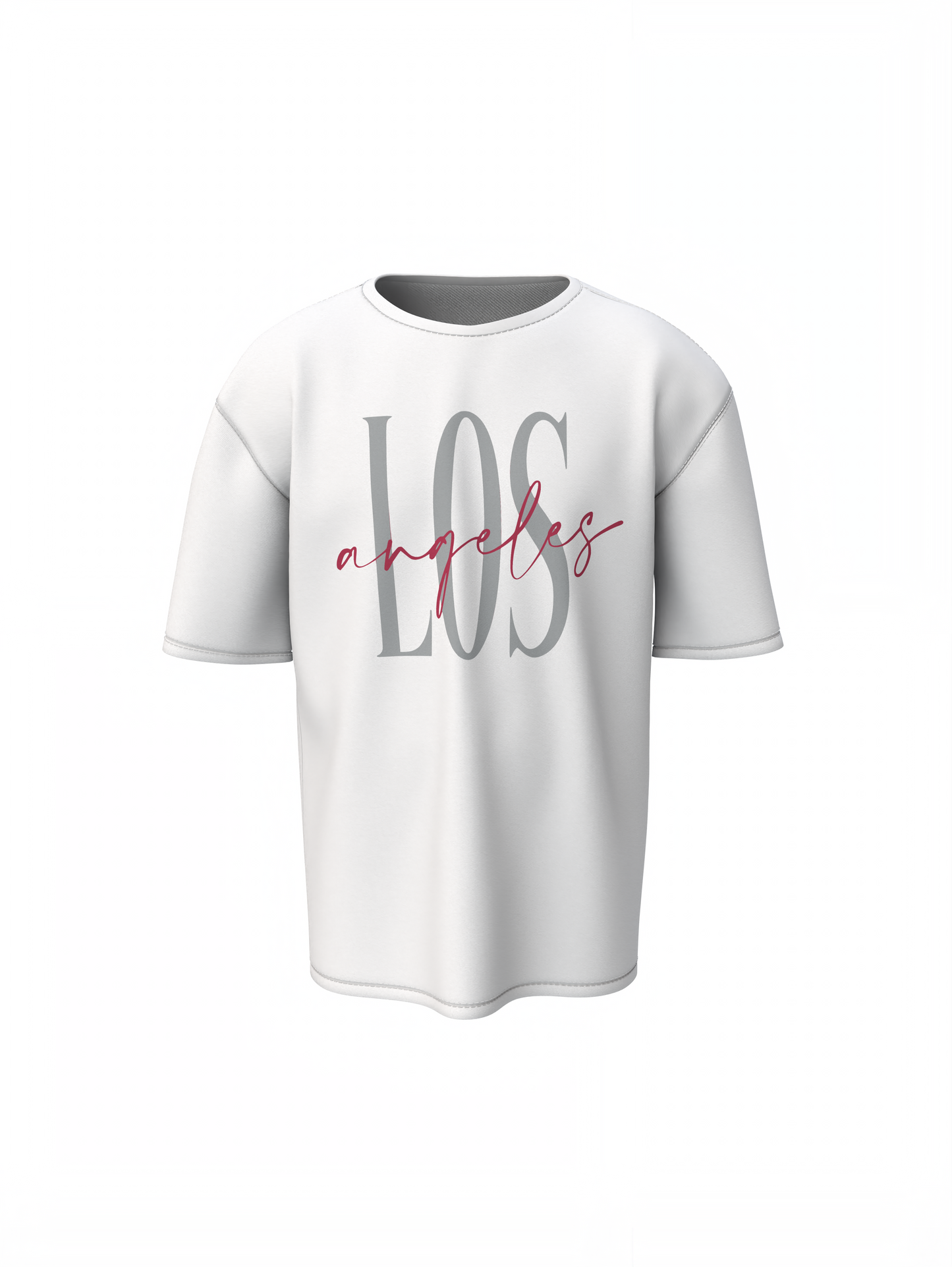 Angeles Oversized T-Shirts Comfortable Stylish Streetwear