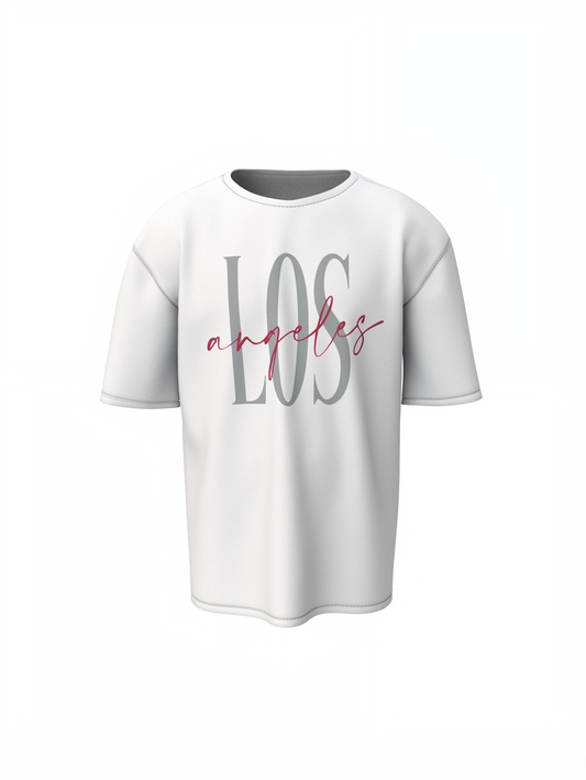 Angeles Oversized T-Shirts Comfortable Stylish Streetwear