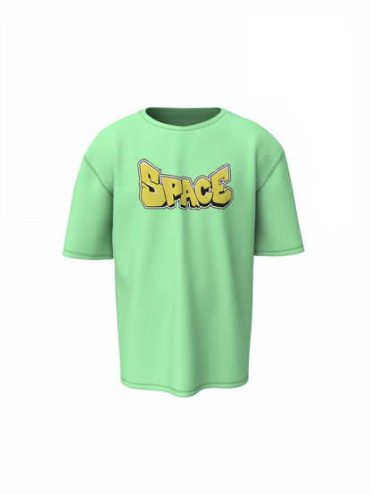 Space Garfield Oversized T-Shirts