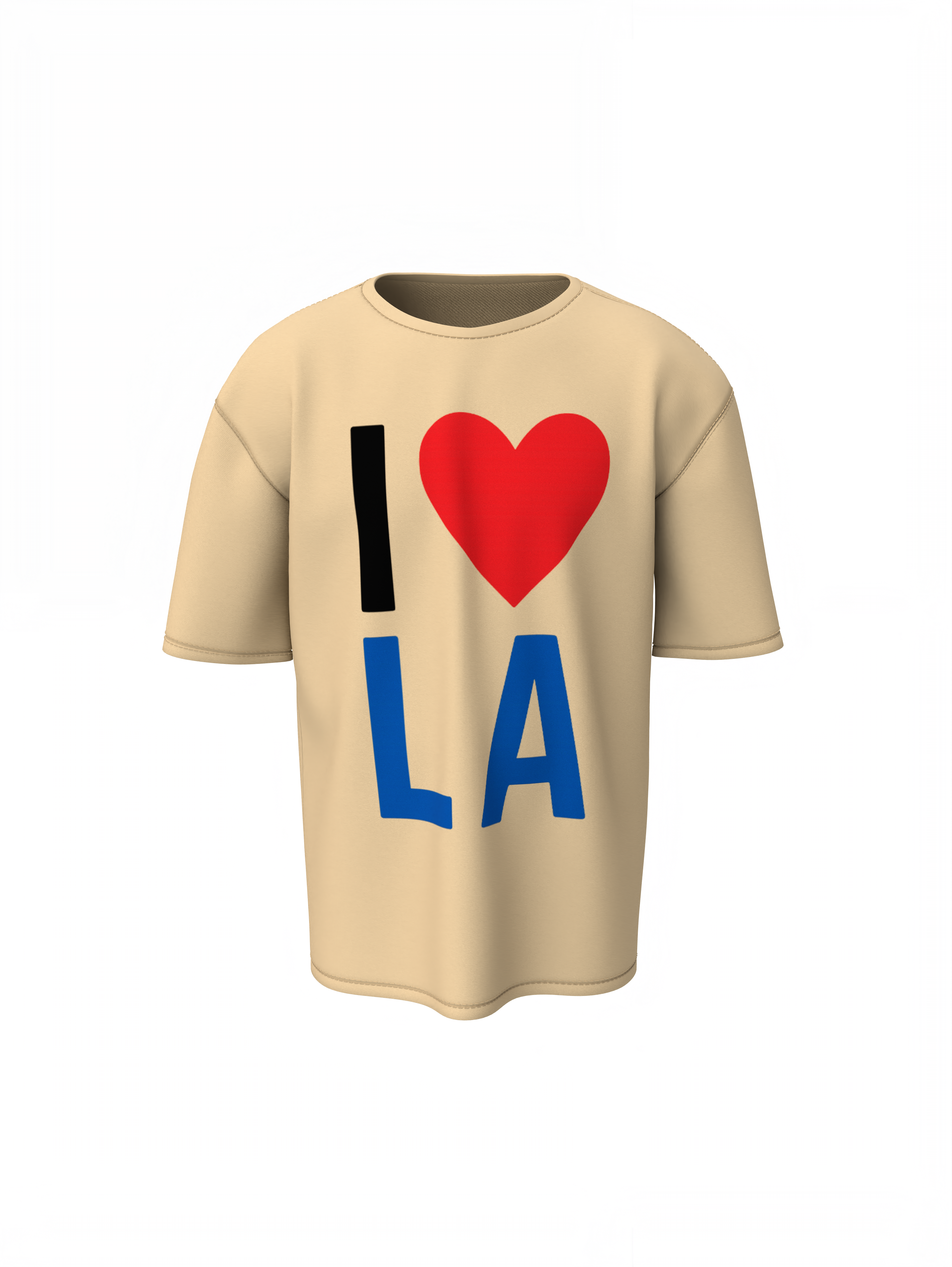 La Love Oversized T-Shirts