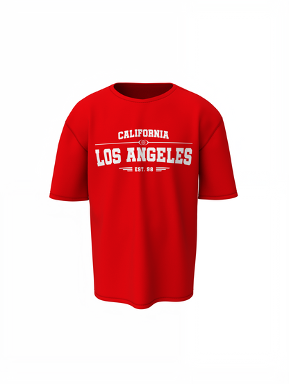 California 98 Oversized T-Shirt Bold Graphic Streetwear