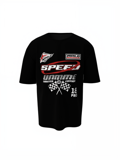 Speed Unmme Oversized T-Shirts – Bold Racing Streetwear