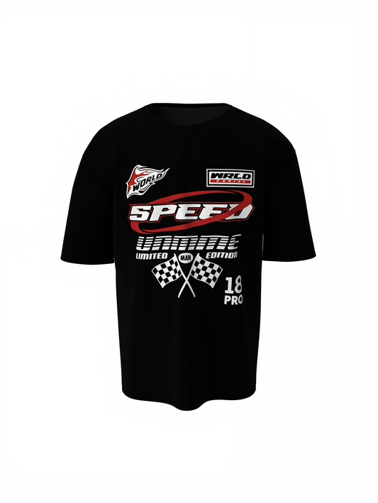 Speed Unmme Oversized T-Shirts – Bold Racing Streetwear