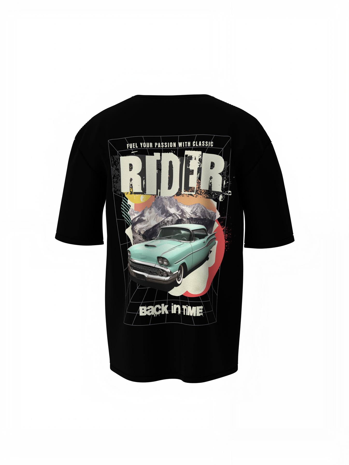 Back In Time Oversized T-Shirts