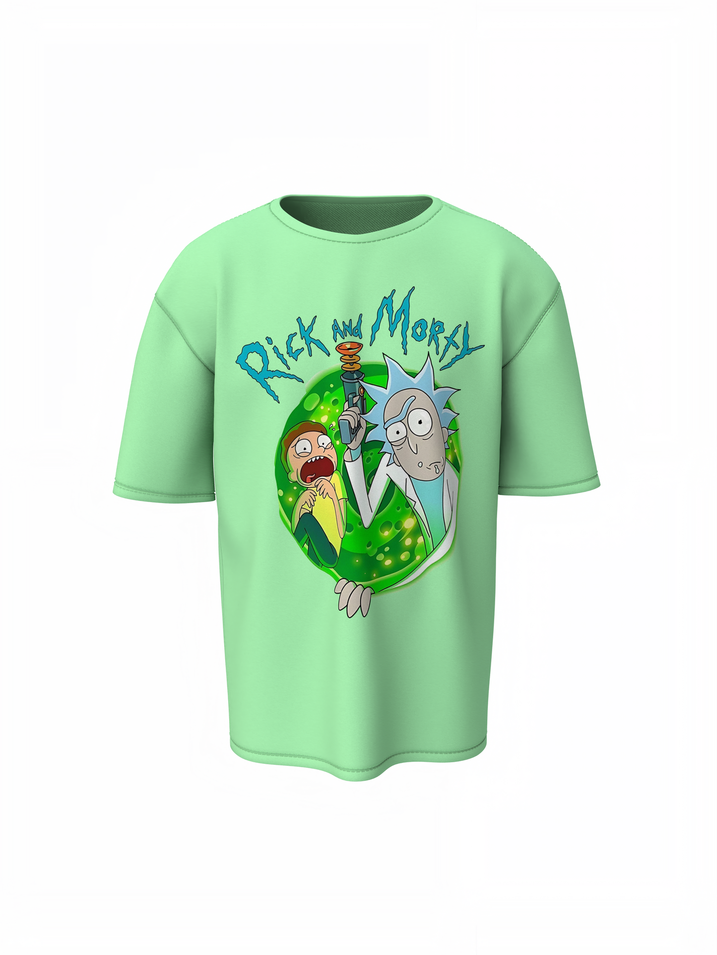 Rick And Morty Oversized T-Shirts for Bold Streetwear