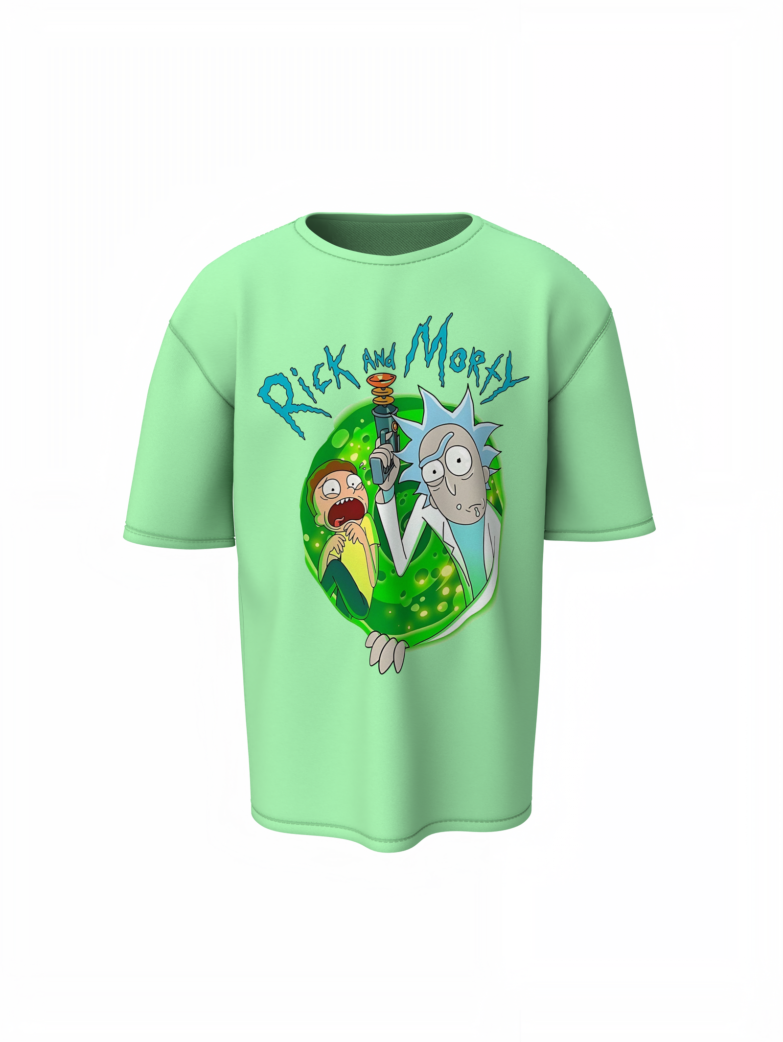 Rick And Morty Oversized T-Shirts for Bold Streetwear