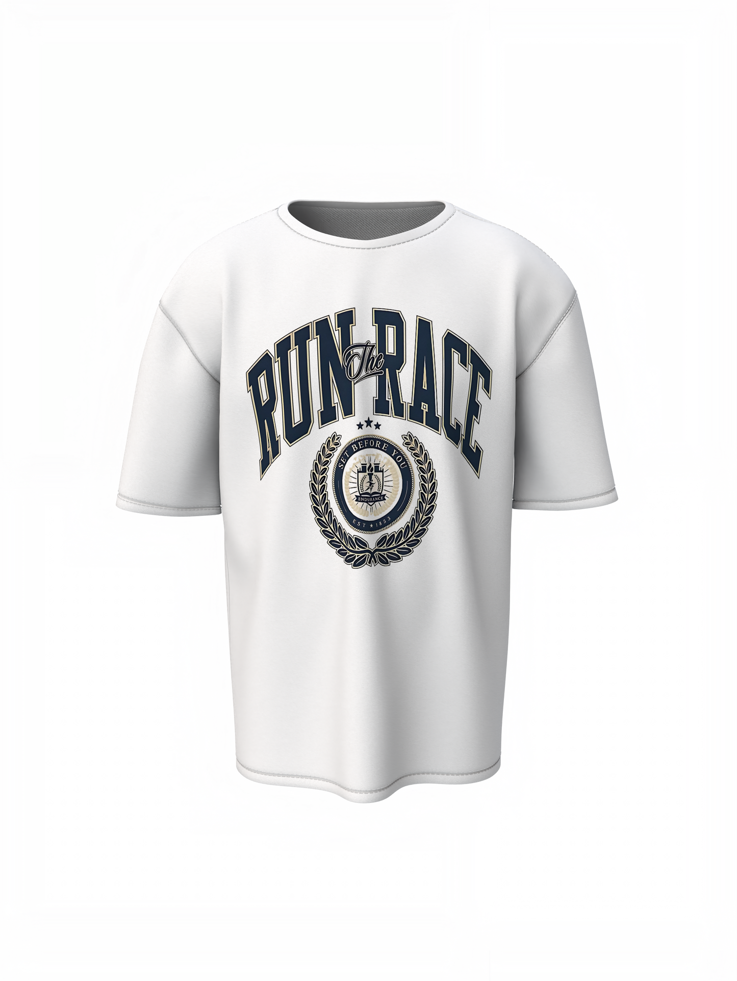 Run Race Oversized T-Shirts – Sporty Racing Streetwear