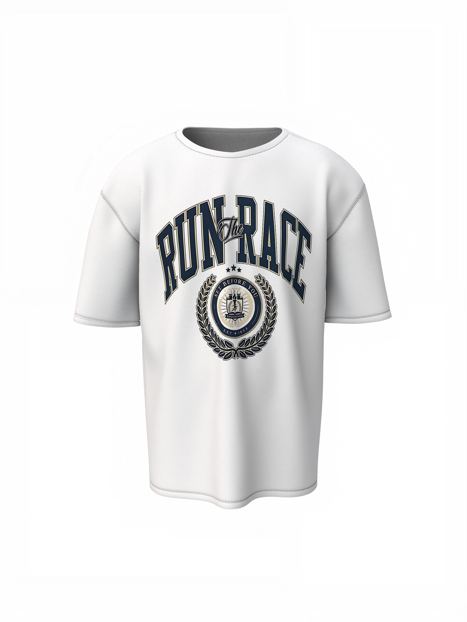 Run Race Oversized T-Shirts – Sporty Racing Streetwear