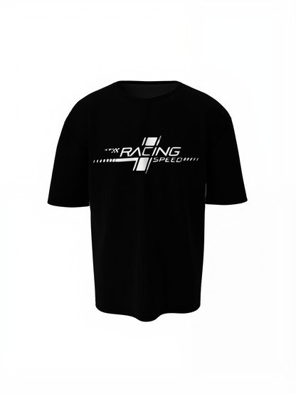 Oversized T-Shirts Racing Speed Motorsport Street Tee