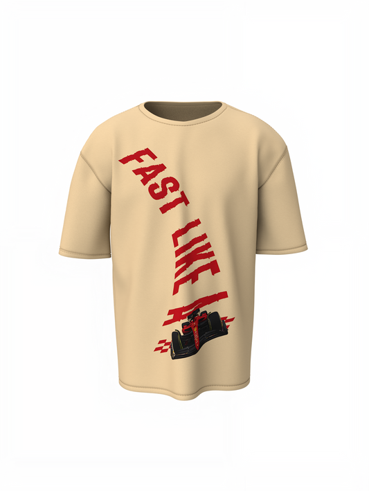 Fast Like Oversized T-Shirts – Bold Racing Streetwear