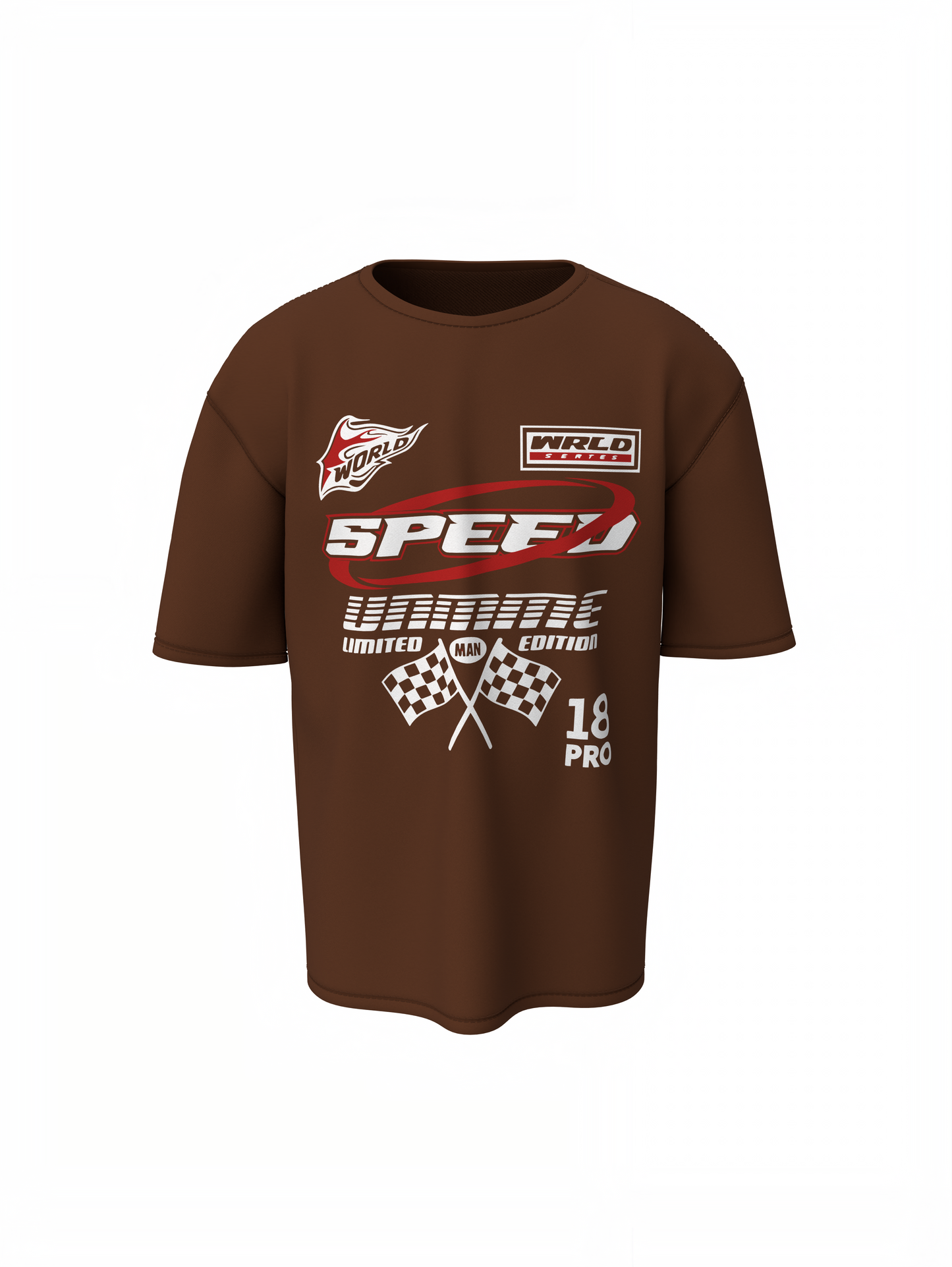 Speed Unmme Oversized T-Shirts – Bold Racing Streetwear
