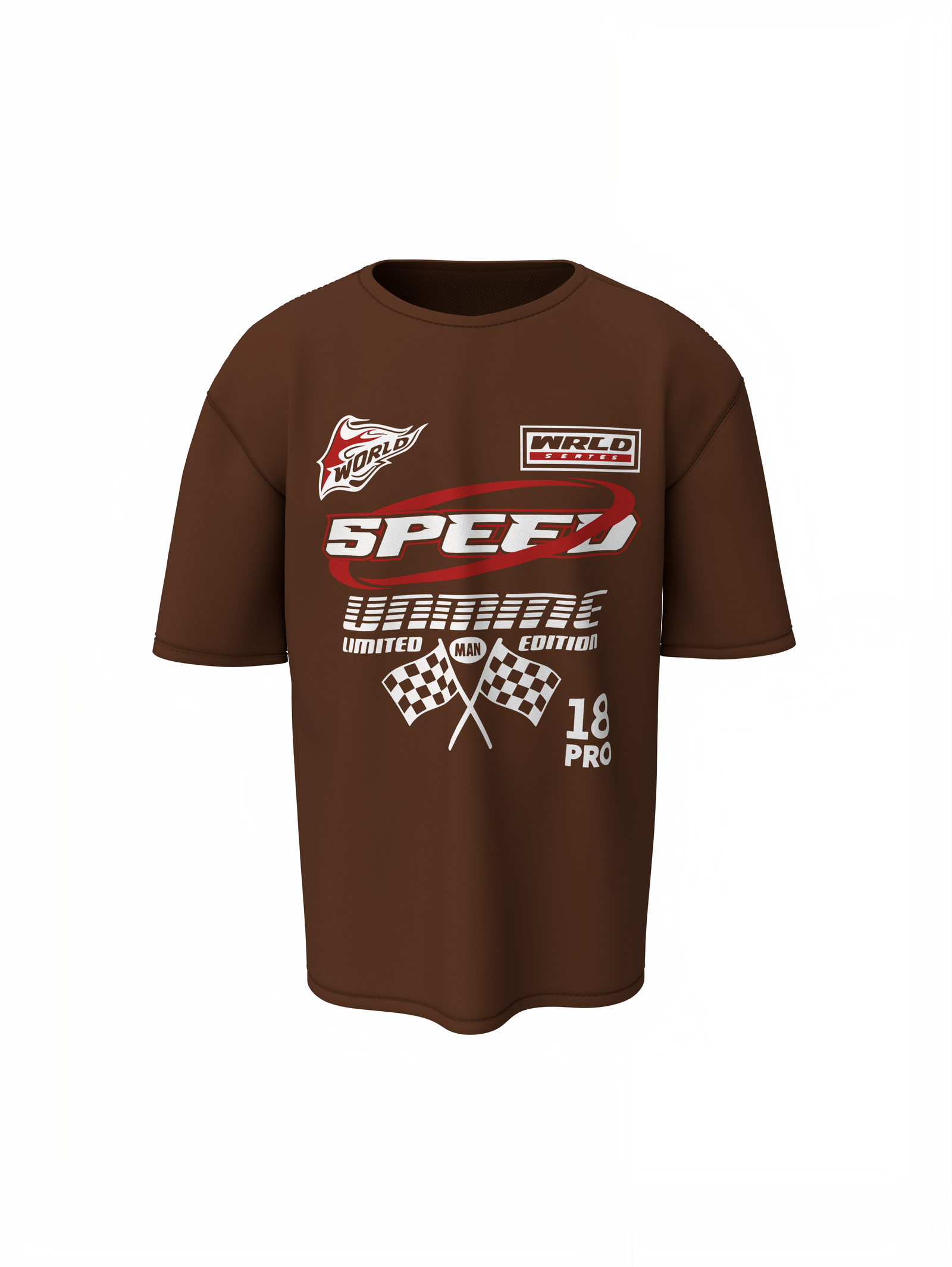 Speed Unmme Oversized T-Shirts – Bold Racing Streetwear