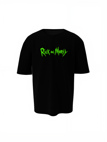 Rick Morty Acid Trip Oversized T-Shirts for Bold Streetwear