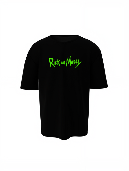 Rick Morty Acid Trip Oversized T-Shirts