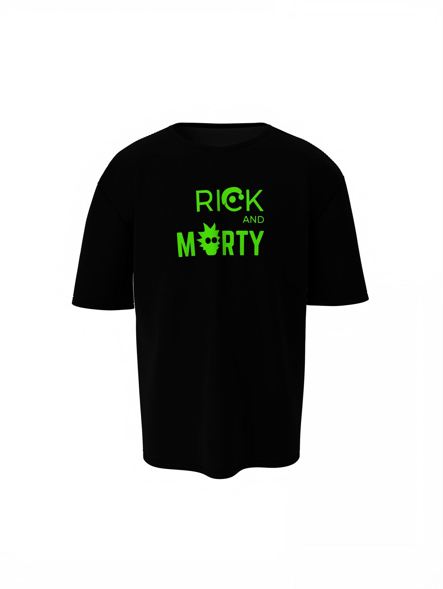 Rick Morty Stay High Oversized T-Shirts for Bold Streetwear