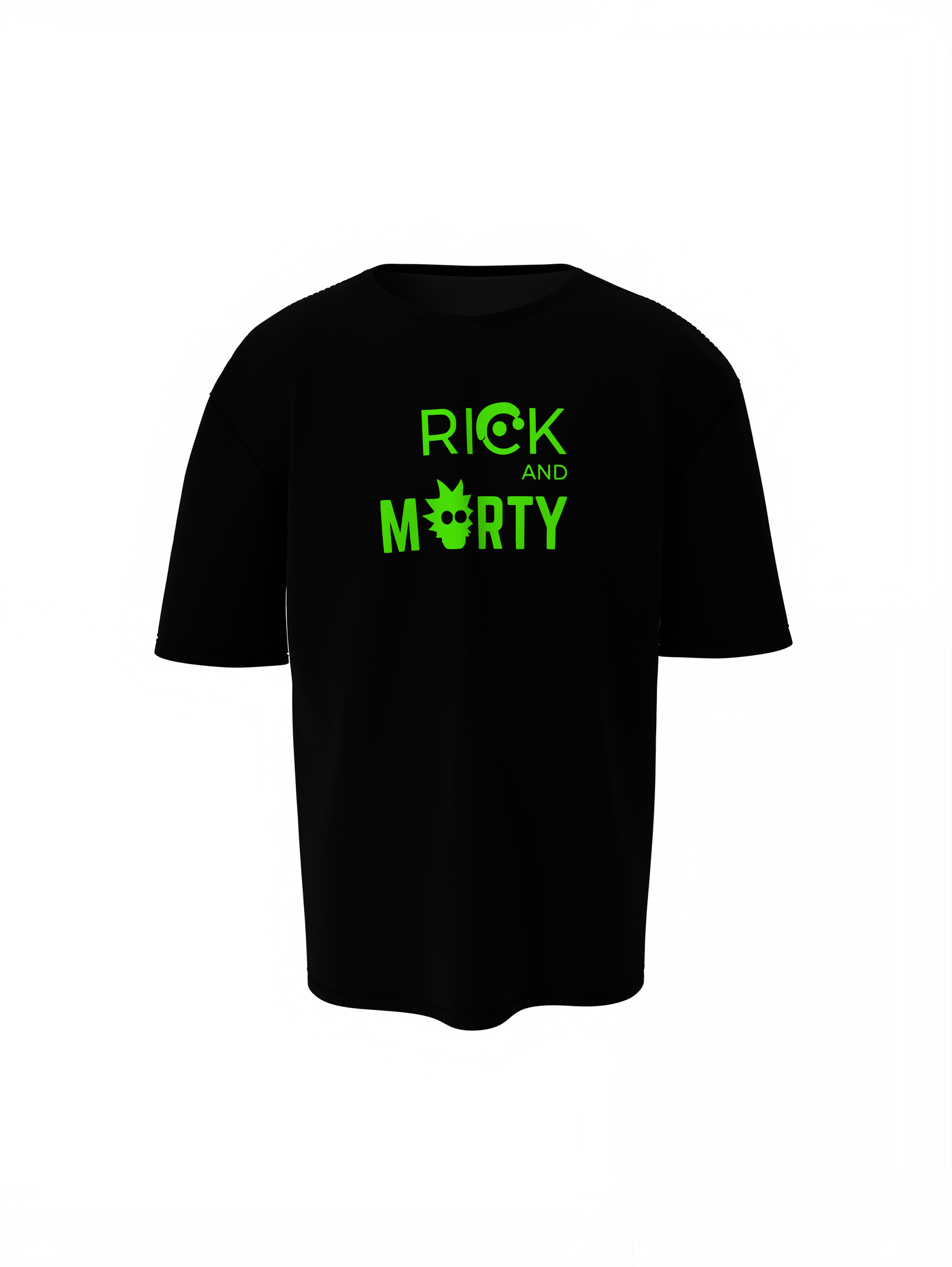 Rick Morty Stay High Oversized T-Shirts for Bold Streetwear