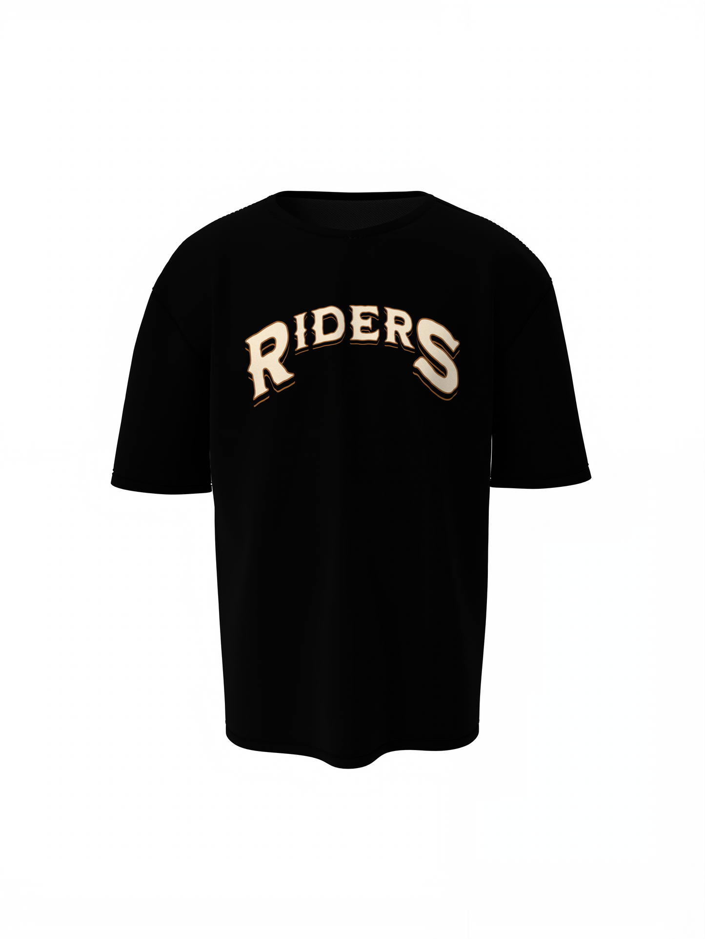 Rebellion Oversized T-Shirts Black Trendy Graphic Casual Wear
