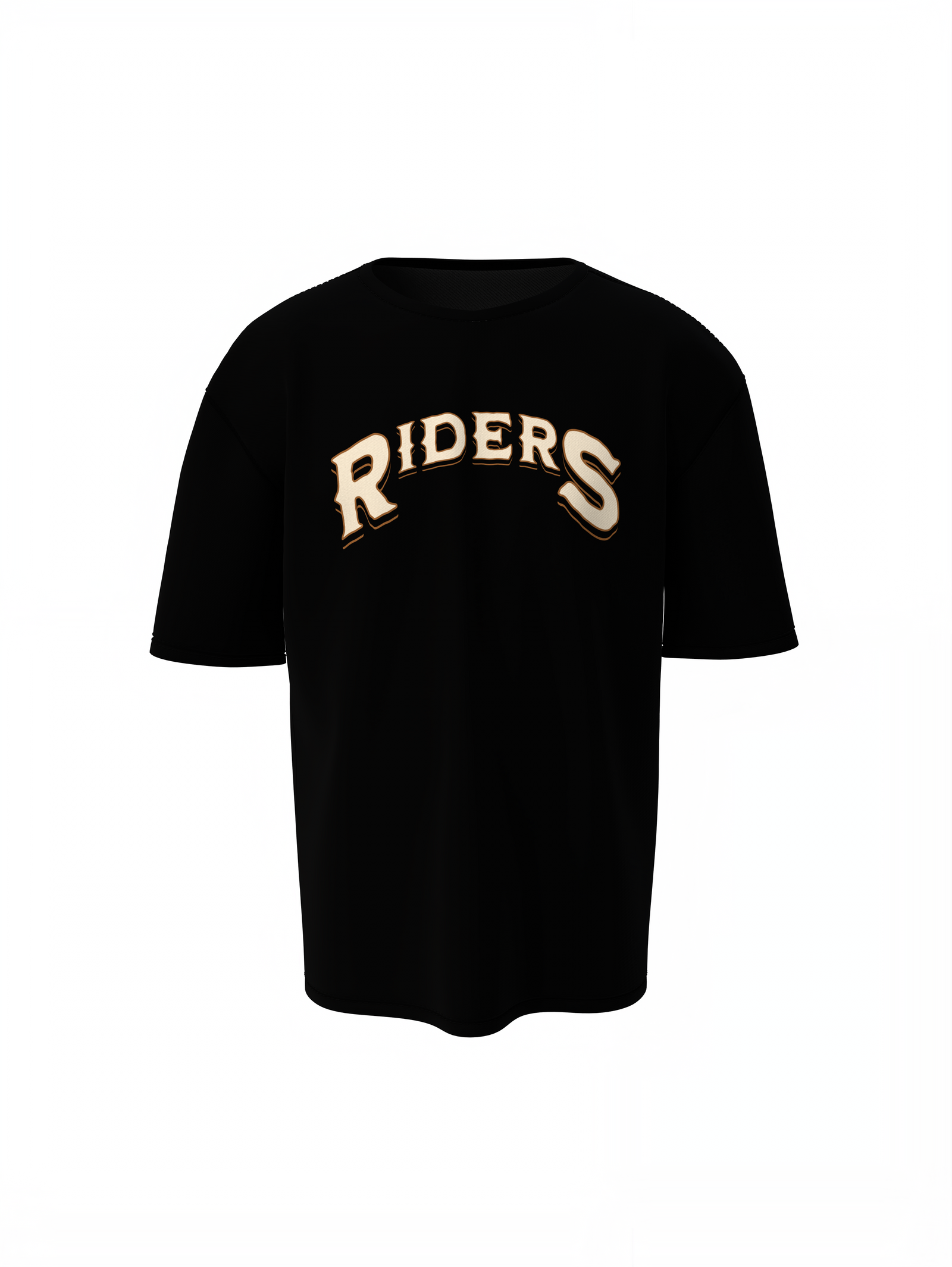 Rebellion Oversized T-Shirts Black Trendy Graphic Casual Wear