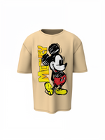 Disney Mickey Oversized T-Shirts – Classic Cartoon Streetwear