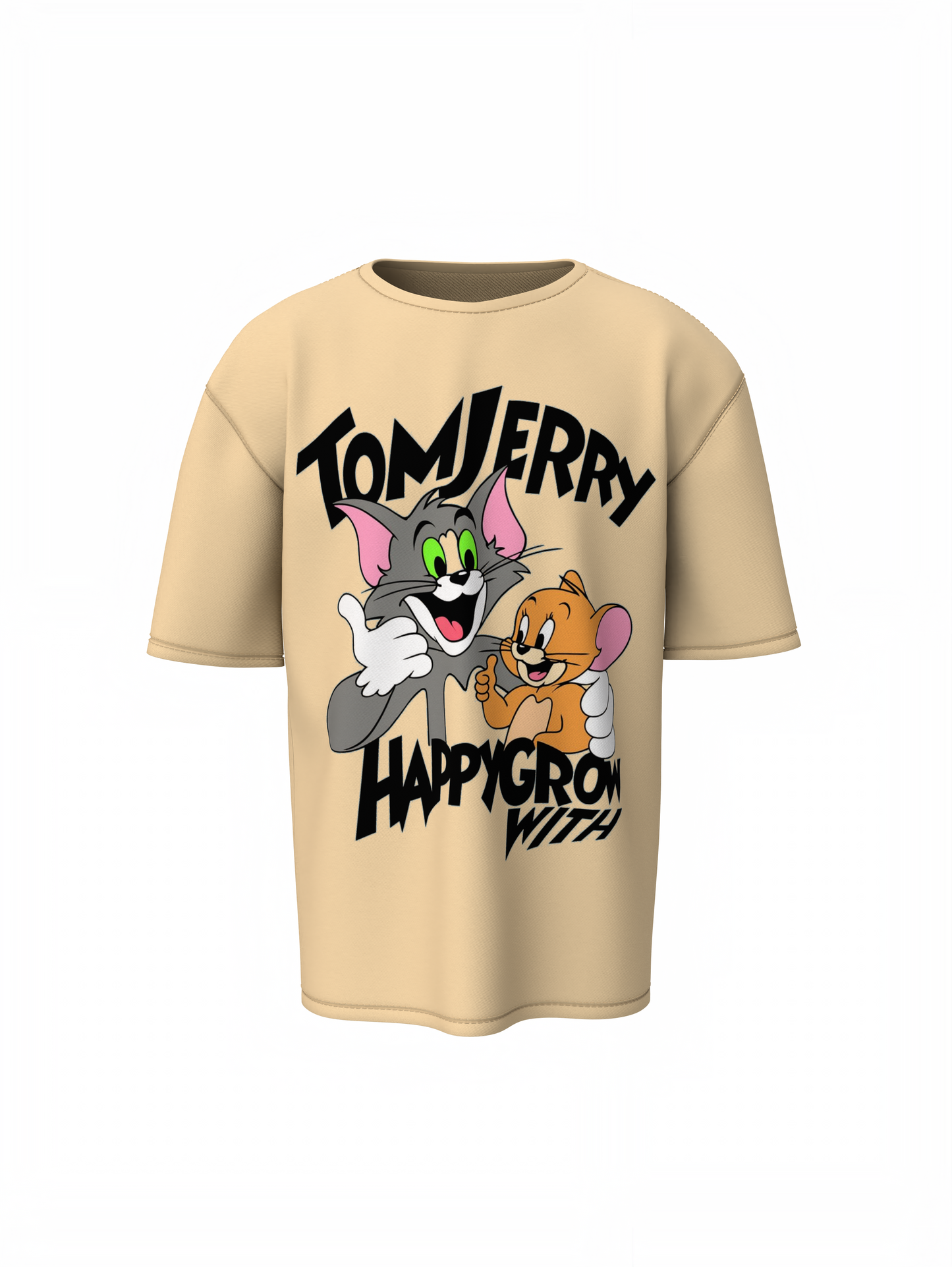 Happy Grow Oversized T-Shirts