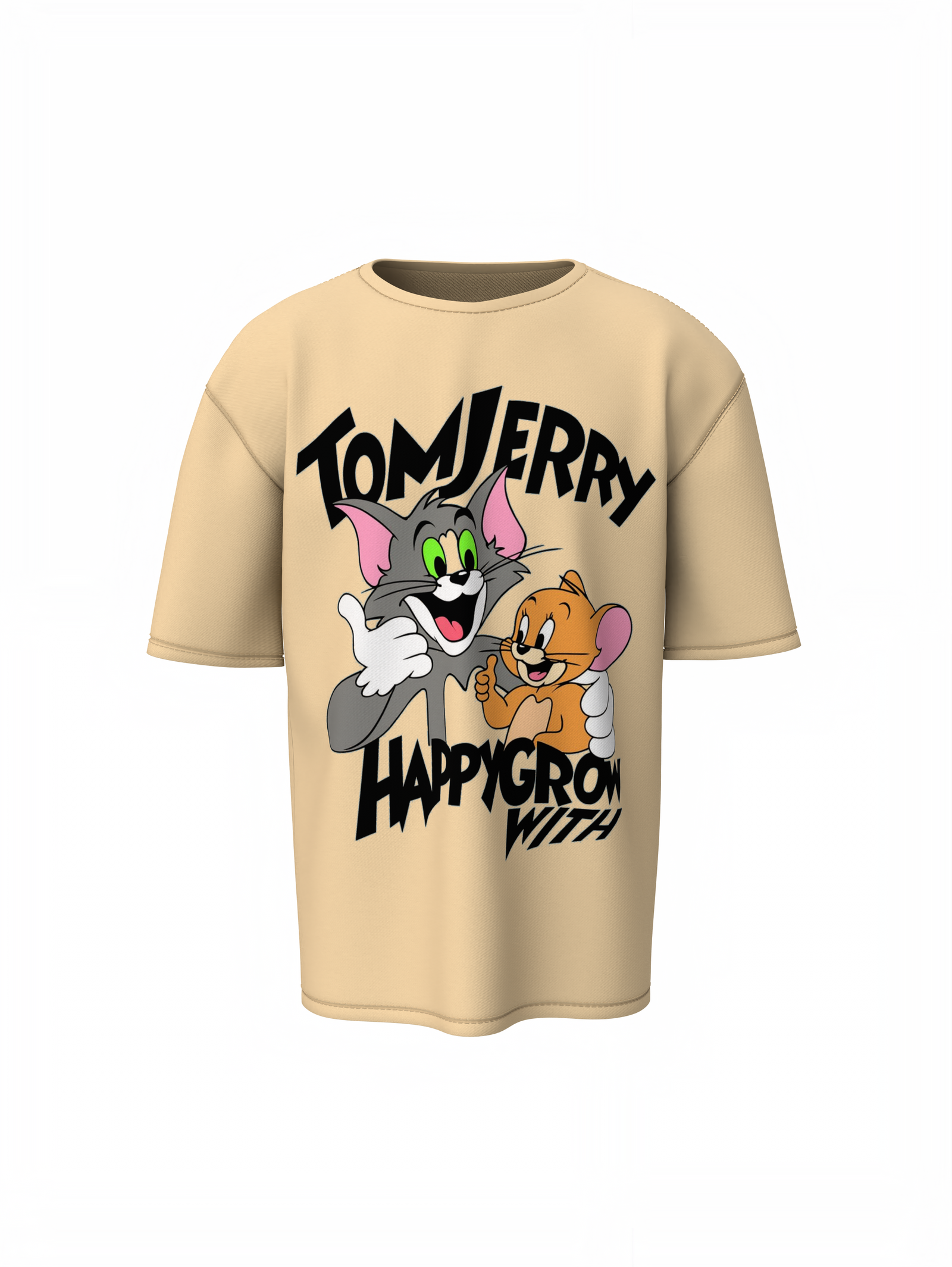 Happy Grow Oversized T-Shirts