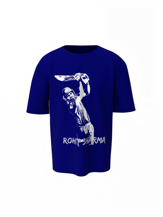 Rohit Sharma Oversized T-Shirts for Stylish Cricket Fanwear