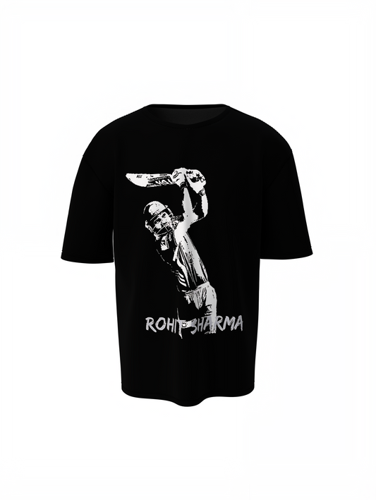 Rohit Sharma Oversized T-Shirts for Stylish Cricket Fanwear