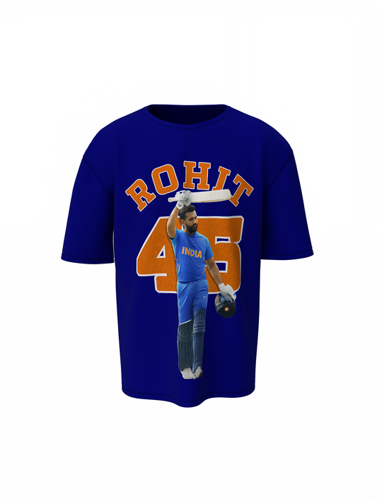 Rohit 45 Oversized T-Shirts for Stylish Cricket Fan Outfits