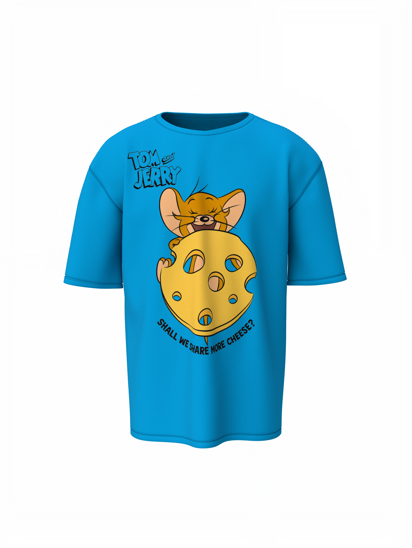 More Cheese Oversized T-Shirt – Fun & Comfy Streetwear