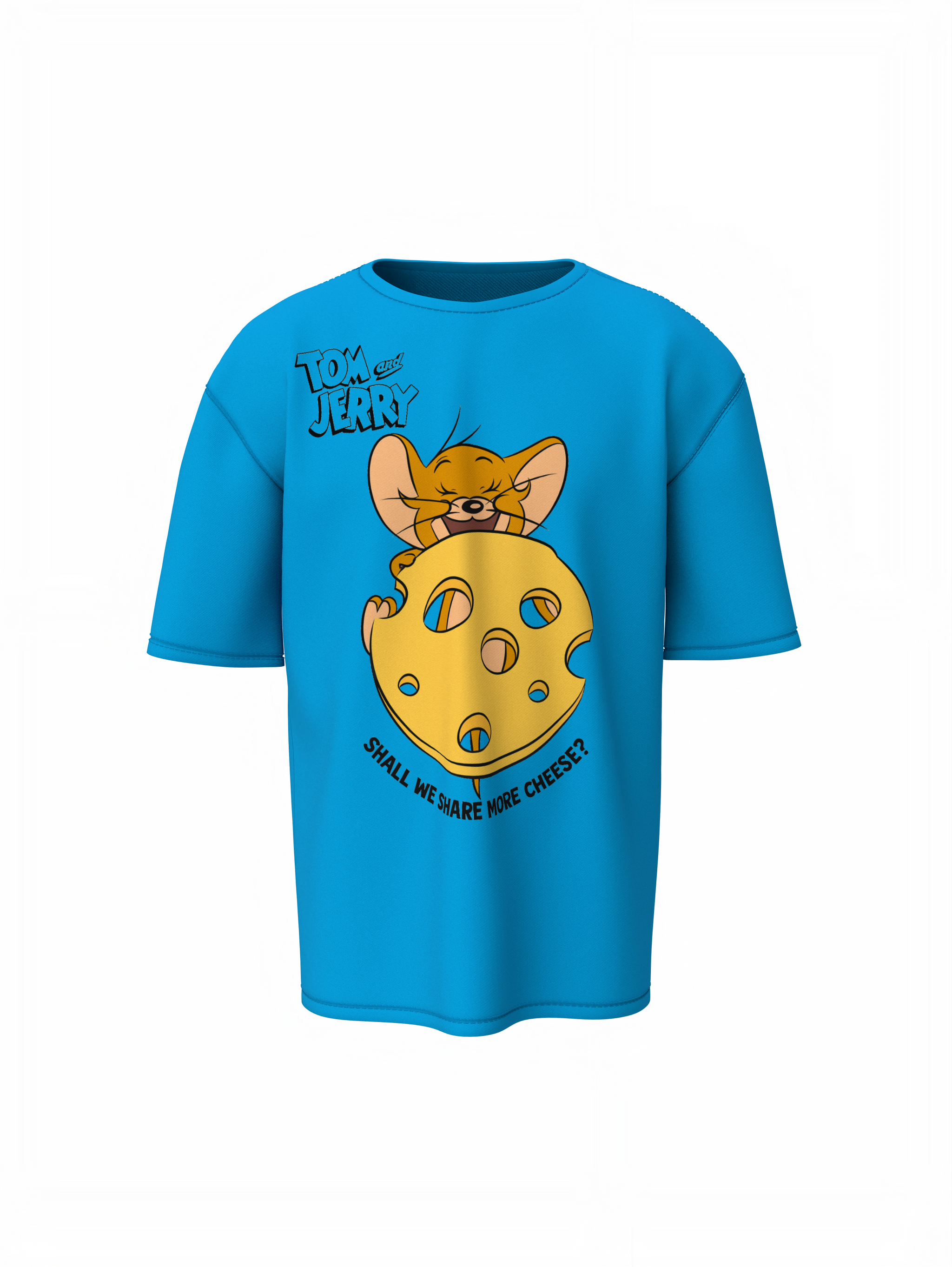 More Cheese Oversized T-Shirts