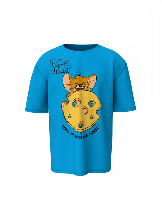 More Cheese Oversized T-Shirt – Fun & Comfy Streetwear