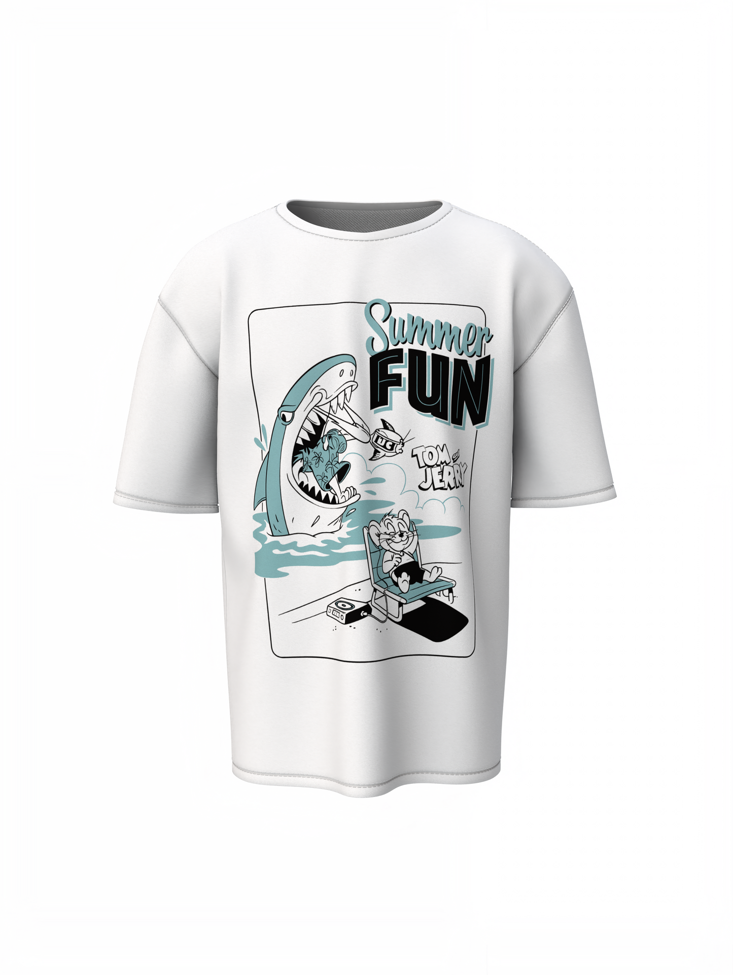 Summer Fun Oversized T-Shirt for Premium Streetwear Style
