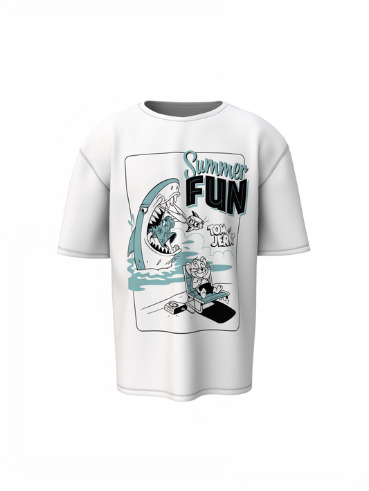 Summer Fun Oversized T-Shirt for Premium Streetwear Style