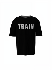 Squattian Train Oversized T-Shirts