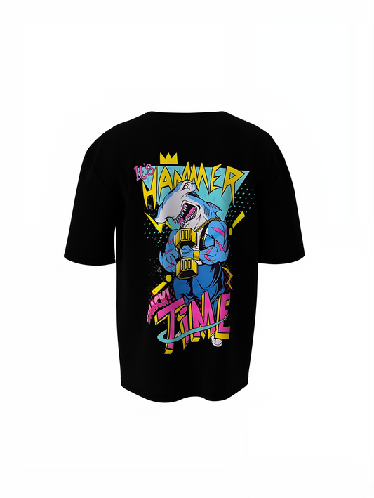Hammer Time Oversized T-Shirts Bold Fitness Streetwear Style