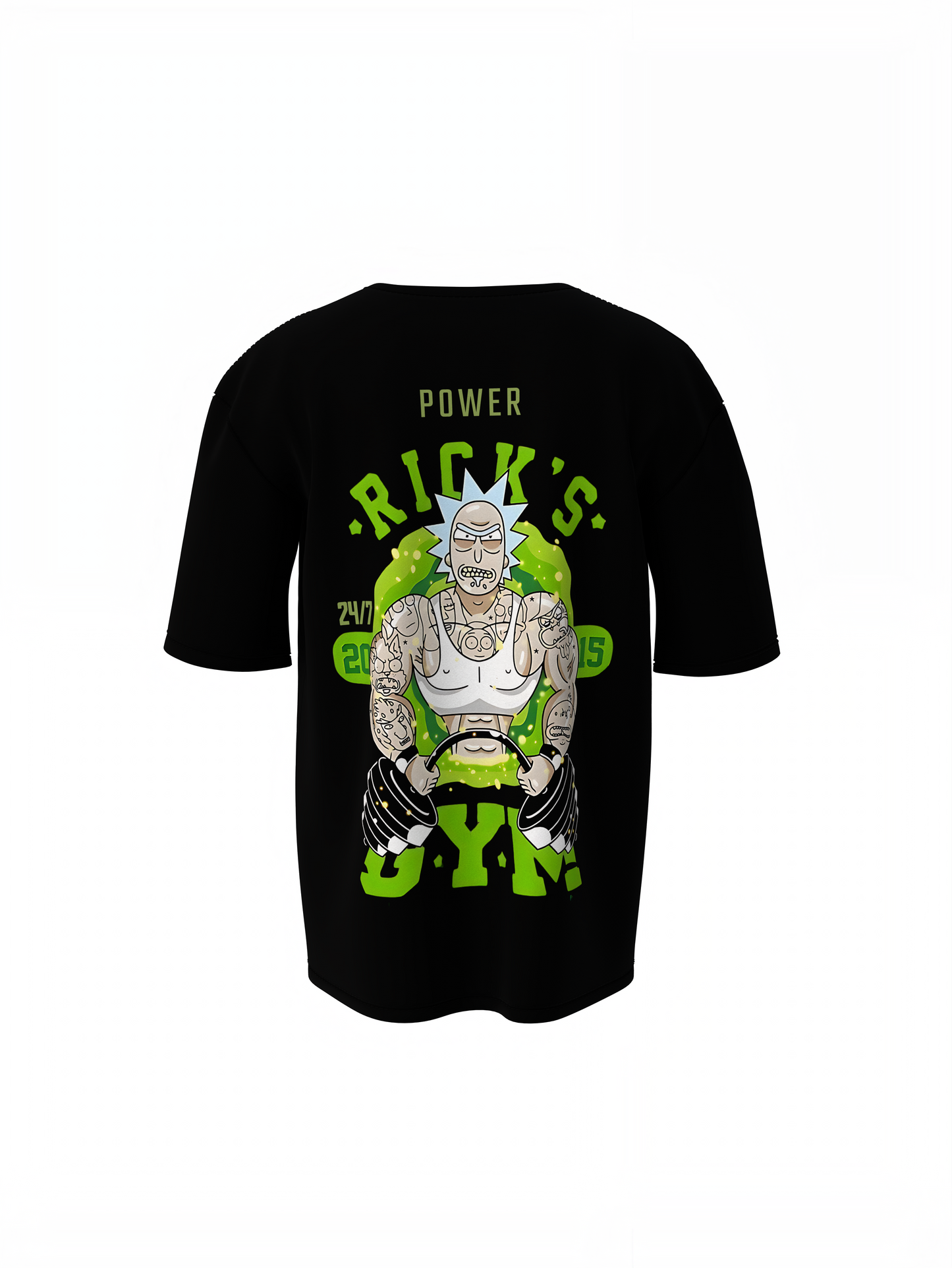 Ricks Gym Oversized T-Shirts for Bold Streetwear Style