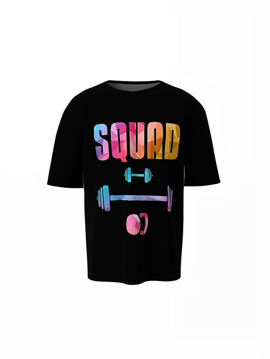 Squad Oversized T-Shirts – Bold Graphic Streetwear Style