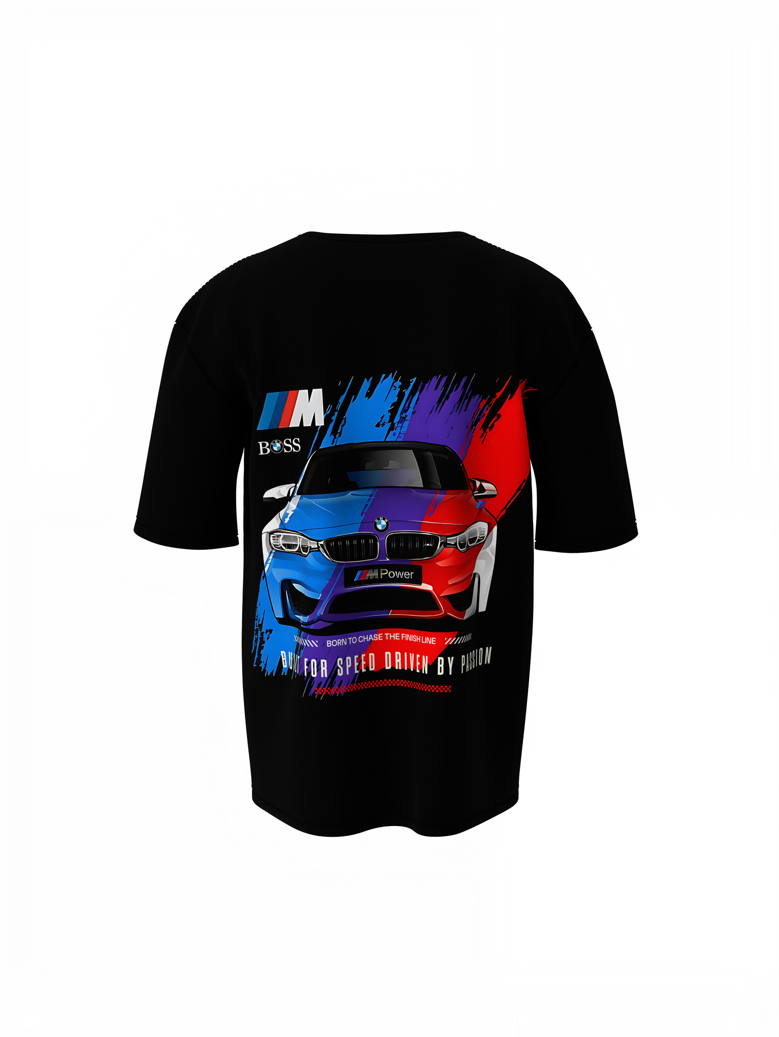 BMW Boss Oversized T-Shirts Comfortable & Bold Graphic Tee