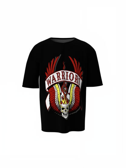 Skeleton Warriors Oversized T-Shirt Premium Streetwear Tee