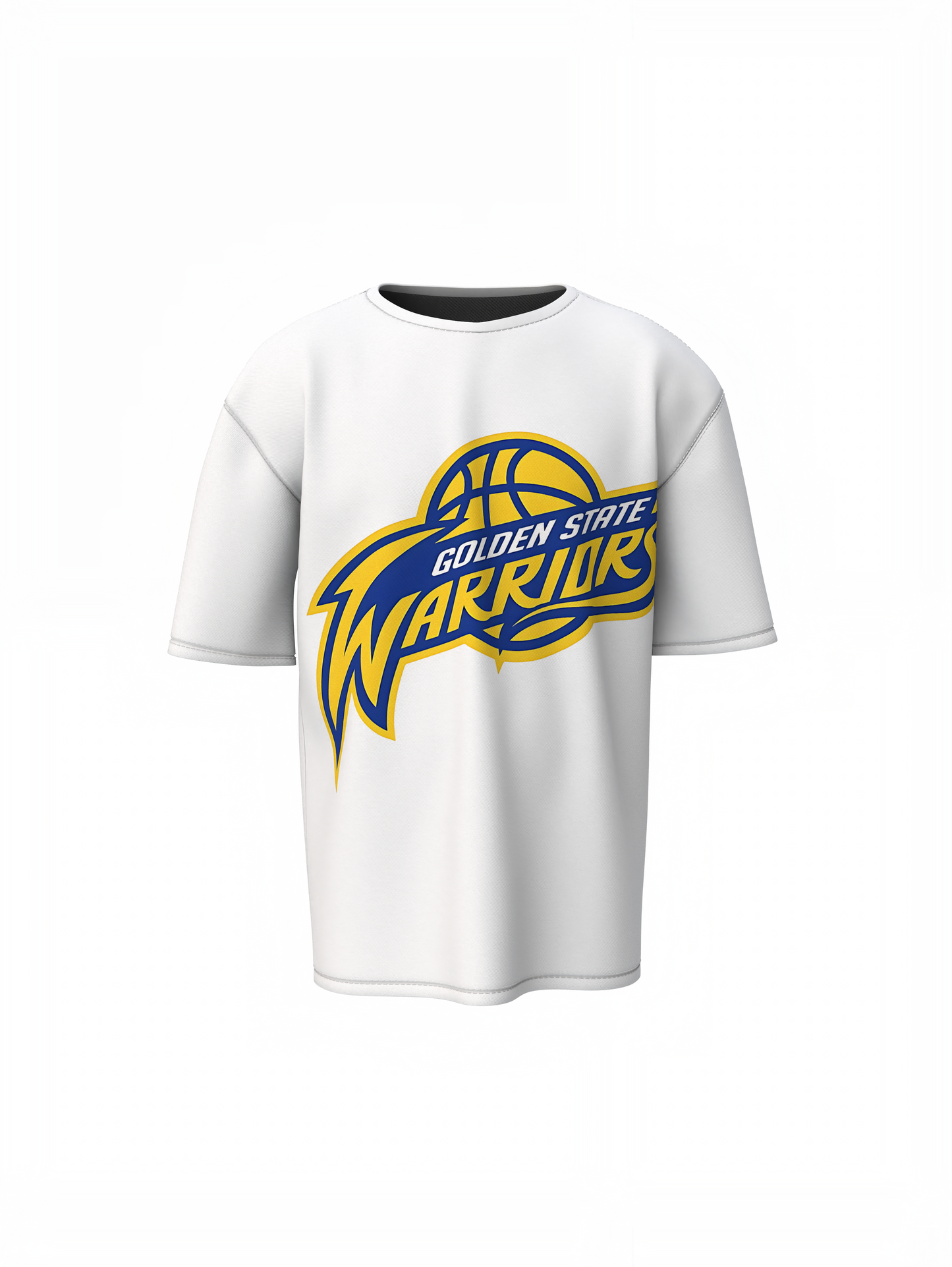 State Warriors Oversized T-Shirts Bold Sporty Streetwear