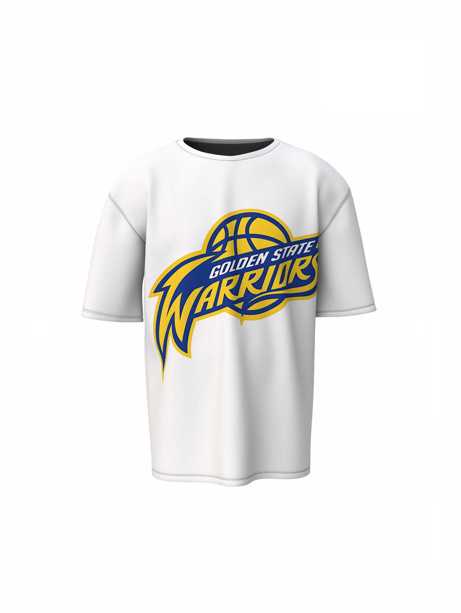 State Warriors Oversized T-Shirts Bold Sporty Streetwear