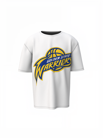 State Warriors Oversized T-Shirts Bold Sporty Streetwear