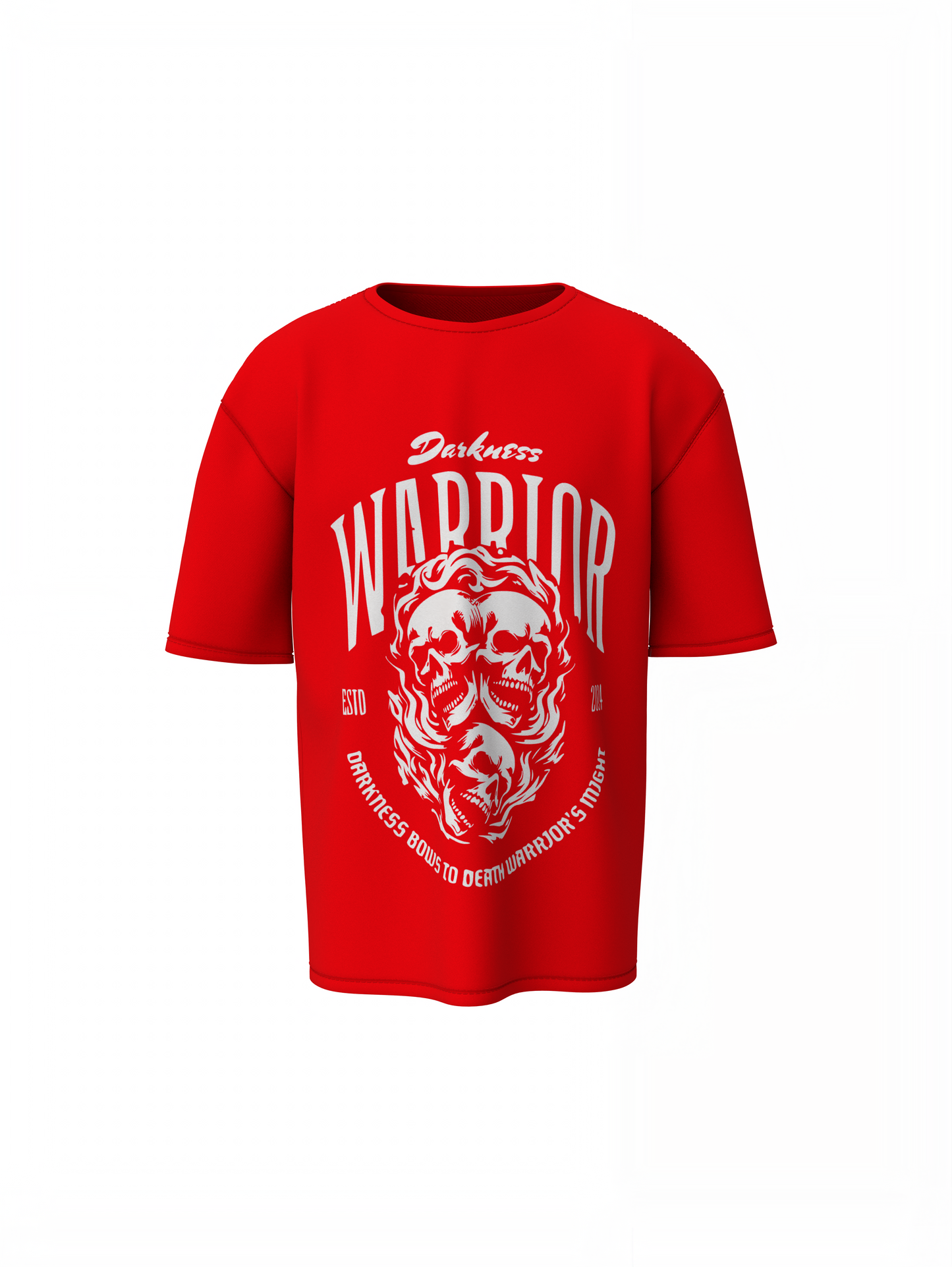 Darkness Warrior Oversized T-Shirt, Premium Streetwear Style