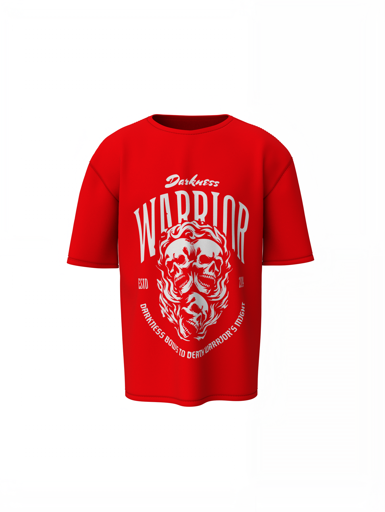 Darkness Warrior Oversized T-Shirt, Premium Streetwear Style